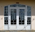 PVC entrance door